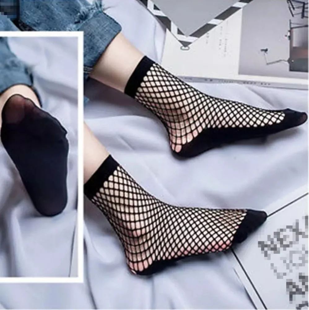 Fishnet Socks Stretchy Sexy Trendy Street Wear